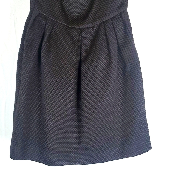 Rory Beca Silk Wool Black Strapless Mini Dress - Picture 6 of 11